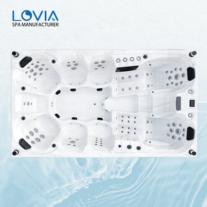 Jacuzzi de Lujo al por Mayor, Bañera de Hidromasaje con Hidroterapia para 8-10 Personas - Product Image 5