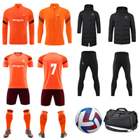 OEM profesional a todo color de impresión sublimación Jersey deporte fútbol conjunto completo kits de entrenamiento de fútbol sin logotipo