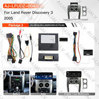 Oferta Especial para LAND ROVER DISCOVERY 3 2005, Pantalla Táctil Android 13 de 12.3 Pulgadas, Reproductor de DVD para Vehículo, Radio con Carplay Inalámbrico, Marco para el Tablero