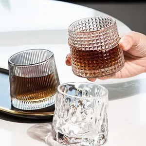 Verres à <span class=keywords><strong>whisky</strong></span> créatifs, verrerie rotative durable, verres à cocktails, verres à vin, verres à brandy, verres à eau, verres à jus, verres à thé, mugs, verres à boire pour les fêtes, gobelets - Product Image 6