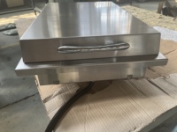 Barbecue à gaz naturel portable de haute qualité en acier inoxydable avec brûleur latéral coulissant, 15 000 BTU, doté de dispositifs de sécurité pour la maison
