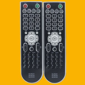 คริสตัลบีดส์รีโมทคอนโทรลทีวี SLRC01 SLRC02 SLRC03 สีดำ 18x5x2 ซม. สำหรับชุดทีวีรหัสกลิ้ง - Product Image 1