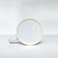 American Wholesale Custom Logo 11 oz/15 oz High Quality White Sublimation Blank Ceramic Tea Coffee Mugs Glass Water Back School