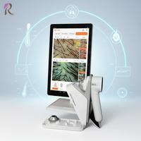 Analyseur de cuir chevelu 3D haute précision et appareil d'analyse de la peau, scanner numérique des poils du visage pour salon professionnel