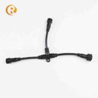 Cable de sensor moldeado blindado, conector eléctrico A prueba de agua IP67, M12, con código A, 2, 3, 4, 5, 8, 12, 17 Pines, hembra