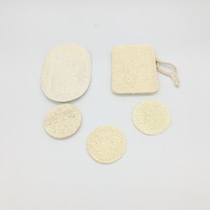 <span class=keywords><strong>Spugna</strong></span> <span class=keywords><strong>da</strong></span> <span class=keywords><strong>Bagno</strong></span> <span class=keywords><strong>Naturale</strong></span> Sostenibile in Luffa 100% Organica Healthbu, Rotonda, con Assorbimento d'Acqua del 250%-500%, 50g, Spessore 4mm - Product Image 4