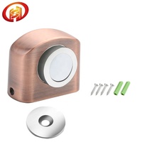 Le loquet de boule de rouleau de loquet de porte en alliage de zinc réglable s'enclenche pour le butoir de porte au sol