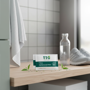 Lingettes anti-transpirantes TTO TRX 24 pièces à l'huile d'arbre à thé, parfum frais, force clinique, contrôle de la transpiration, blocage des odeurs, longue durée - Product Image 3