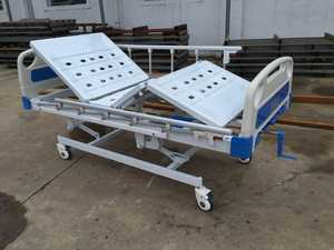 Tempat Tidur Manual Empat Fungsi Engkol dengan Tiang <span class=keywords><strong>IV</strong></span> SS Teleskopik dan Previsions - Product Image 5