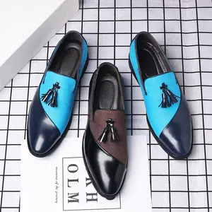 2024 New Leather Shoes Men's Business Formal Wear Large Size Trend Casual Shoes Korean Version Of All The Trends Of Britain