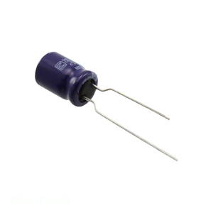 ตัวเก็บประจุแบบ Through Hole ยี่ห้อ Manufacturer Channel รุ่น CAP ALUM 470UF 20% 16V RADIAL TH ECA-1CM471 ความจุ 470 ไมโครฟารัด - Product Image 1