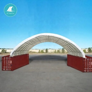 Quickly set up Industrial <b>Tent</b> Double Truss Fabric Buildings Shipping Container Building Shelter Storage Shelter Hangar <b>Tent</b> - Product Image 1