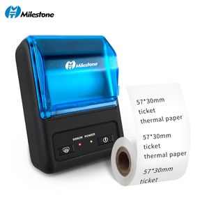 <span class=keywords><strong>Mini</strong></span> <span class=keywords><strong>Impresora</strong></span> Térmica MHT-P11 de 58 mm para Recibos y Tickets con Código QR, Compatible con Android e iOS - Product Image 2