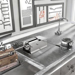 Machine à farcir les saucisses manuelle en acier inoxydable 5L CHANG QING, nouvelle, pour usage commercial/retail, certifiée CE, pousseur à saucisses, Zhejiang, 1 an - Product Image 3