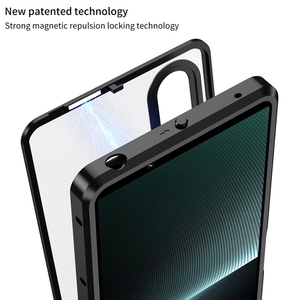 2024 nueva funda de teléfono transparente mate de PC duro con funda protectora de marco de parachoques de Metal magnético para <span class=keywords><strong>Sony</strong></span> <span class=keywords><strong>Xperia</strong></span> <span class=keywords><strong>1IV</strong></span> 1V - Product Image 4