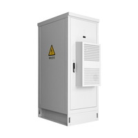 Gabinete de Telecomunicaciones para Exteriores IP65 con Unidad de Aire Acondicionado para Estación Base 5G, Acero Galvanizado Resistente a la Intemperie, Personalizado para Venta al Por Mayor