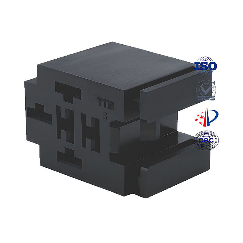 5P Automotive Relay Socket Connector Plug 6.3 Series Rubber Shell 5 ...