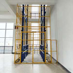 Elevador Hidráulico Vertical de Carga para Montaje en Pared <span class=keywords><strong>Exterior</strong></span> de 200 kg y 500 kg, Plataforma Elevadora Eléctrica Pequeña para el Hogar y Almacenes - Product Image 5