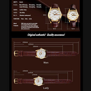 VVS Cinturino Vera Pelle Orologio Uomo Lusso Quarzo Alta Qualità Made in China OEM ODM Basso MOQ - Product Image 5