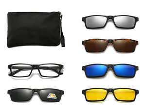 Ensemble de lunettes de soleil polarisées Tr90 unisexe, vente en gros, plusieurs Styles et couleurs - Product Image 6