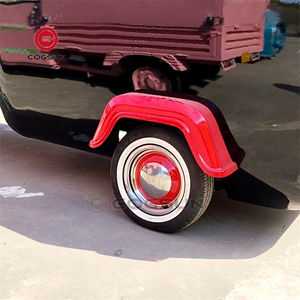 Vente personnalisée Chariot à jus Tricycle alimentaire électrique Chariots à crème glacée Gelato Camion alimentaire <span class=keywords><strong>Piaggio</strong></span> singe en acier inoxydable USA - Product Image 6