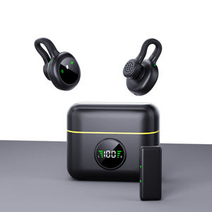 Meilleure vente Dual Mini One to Two Lavalier Collar Réduction active du bruit Professional Lapel Mic Microphone sans fil - Product Image 2