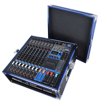Console de mixage audio professionnelle 8 canaux haute puissance avec effets DSP doubles et Bluetooth pour mariages, scènes et performances DJ en direct