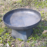 Brasero en acier au carbone, foyer extérieur à bois pour jardin, fête en plein air, cuisson