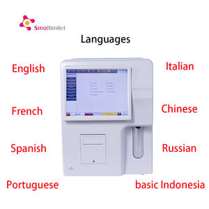 뜨거운 판매 수의사 임상 시험 기계 혈액 분석기 클리닉 별 완전 자동 세포 혈액 카운터 - Product Image 3