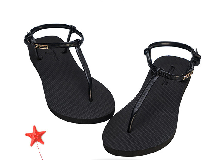 Summer Beach Flip-flops Ladies Roma Slippers Non-slip Soft Sole Outdoor Women Flip Flops