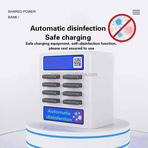 Estación de Carga Segura con Alquiler de Bancos de Energía Portátiles para Teléfonos Móviles con Desinfección Automática - Product Image 5