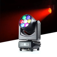 QSE Lighting Projecteur LED mobile en aluminium pour extérieur IP65 Zoom 7x60W Bee Eye, Contrôle DMX, Température de couleur large RGB 2800K-8500K
