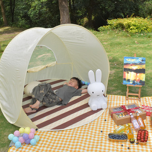 Carpa Infantil para Exteriores 145X145X110Cm, Apertura Automática Rápida, Protección Solar, Transpirable, Portátil, Casa de Juegos Plegable - Product Image 2