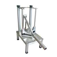 Trancheuse et hachoir manuel commercial AY-480 pour concombre, radis, pomme de terre, coupe-frites verticale