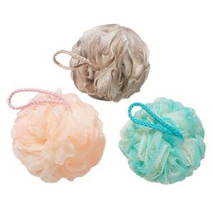 ฟองน้ำอาบน้ำแบบตาข่าย ลูกบอลอาบน้ำใยบวบ ผ้าขัดตัวอาบน้ำ ขายส่ง - Product Image 1