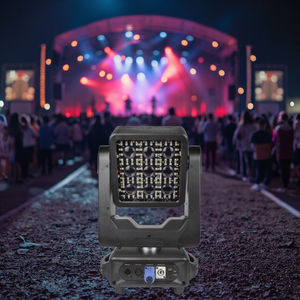 4 Piezas de Luces Móviles de Cabeza con Zoom de 60W LED, Doble Haz, Estroboscópicas, para Fiestas, Escenarios, Bodas, Clubes, Eventos, Conciertos - Product Image 1