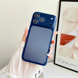 เคสโลหะอะลูมิเนียมอัลลอยสำหรับ iPhone 17 Pro Max  ขั้นต่ำในการสั่งซื้อน้อย ตอบสนองรวดเร็ว สำหรับ iPhone 18 Pro Max เคสหรูหราสีแดงเบอร์กันดี - Product Image 5