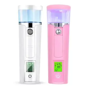USB Charger Water Skin Care Portable Beauty Nano Steamer Electric Face Mist Facial Sprayer For Home Outdoor