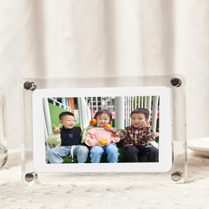 Mise à niveau WiFi/APP 100% Protection de la vie privée avec écran vidéo/photo/musique et écran DLAN Projection vidéo cadres photo numériques - Product Image 4