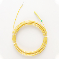 Cable de Sensor de Temperatura RTD PT100 de 3 Hilos de Alta Precisión para Vehículos Eléctricos de Nueva Energía, Termistor PTC de Acero Inoxidable 304
