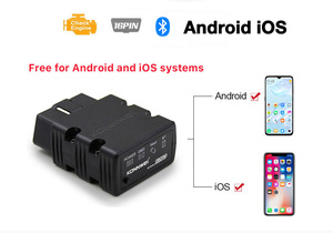 Escáner de diagnóstico de coche Bluetooth ELM327 lector de código <span class=keywords><strong>Konnwei</strong></span> Kw902 <span class=keywords><strong>Obd2</strong></span> escáner herramienta de diagnóstico para todos los coches con protocolos <span class=keywords><strong>OBD2</strong></span> - Product Image 2