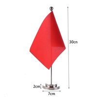 Petit Drapeau Personnalisé avec Logo, 100% Polyester, Impression Numérique, pour Bureau, Maison, Table, Bureau, Drapeau de Table, Base de Mât, Toutes Couleurs
