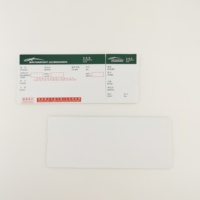 Usine vente pas cher prix personnalisé conception populaire impression billets billet d'avion vols billets d'embarquement.