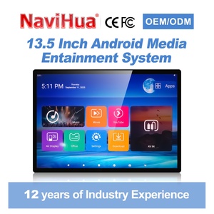 Nueva Pantalla Giratoria de 13.5 Pulgadas con Android 11 para Asiento Trasero, Publicidad en Taxis, WiFi, Mirror Link, Monitor para Reposacabezas - Product Image 1