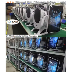 เครื่องสแกนผิวหนังเครื่องวิเคราะห์ผิวด้วยรังสียูวีกล้องทดสอบใบหน้า3D กระจกอัจฉริยะที่ทันสมัยที่สุด - Product Image 3
