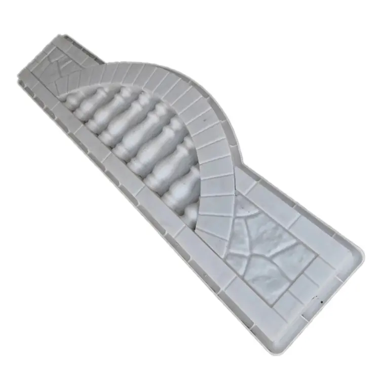 Plastique de PVC direct d'usine pour le moule décoratif de panneau de mur en béton du plâtre 3d