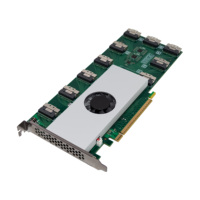 SUNWEIT ST5126 PCIe4.0 X16 10-Port SlimSAS SFF-8654 Server Ekspansi Penyimpanan