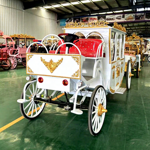 Chariot de mariage royal électrique élégant de haute qualité à vendre, chariot de mariage vintage, chariot de tourisme - Product Image 1