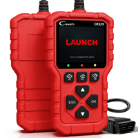 LAUNCH Nuevo Escáner Automotriz OBD2 CR329, Datos en Tiempo Real, Prueba de Batería, Analizador de Motor para Vehículos de 1996-2026, Gratis de por Vida
