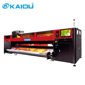 3.2m UV imprimante rouleau à rouleau intérieur extérieur machine d&#39;impression film souple/pp